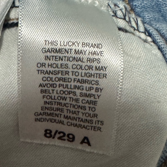 👏🏼Lucky Brand Mid Rise Skinny Jeans Women’s Size 8 / 29 Light Wash Denim - Picture 7 of 10